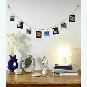 Two Moon Clip Photo Wall Hangings from Urban Outfitters